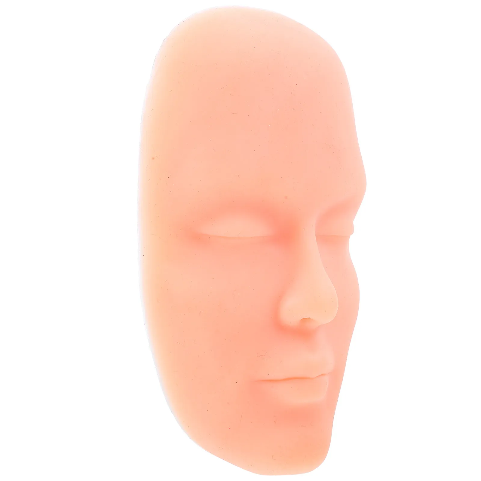 

3D Silicone Full Face Practice Mannequin Skin Light Tone Realistic Tattoo Practice Face Tool Eyebrow Eyeliner Lip Makeup