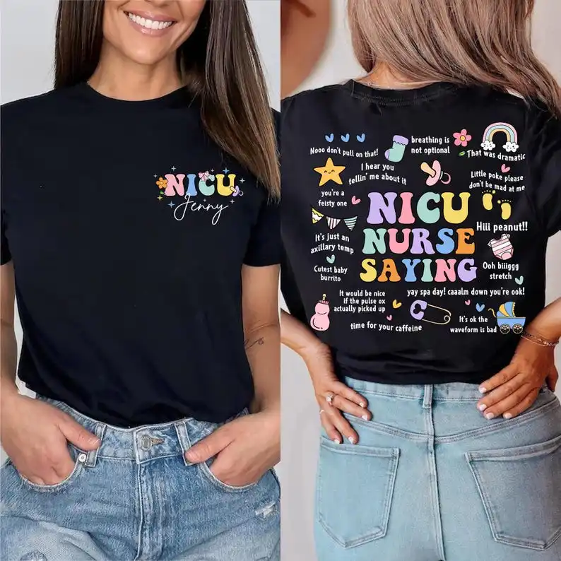 NICU Nurse,  Nicu Nurse Saying Shirt, Neonatal Nurse Shirt, Retro Concert Tee,  Nicu RN Gifts