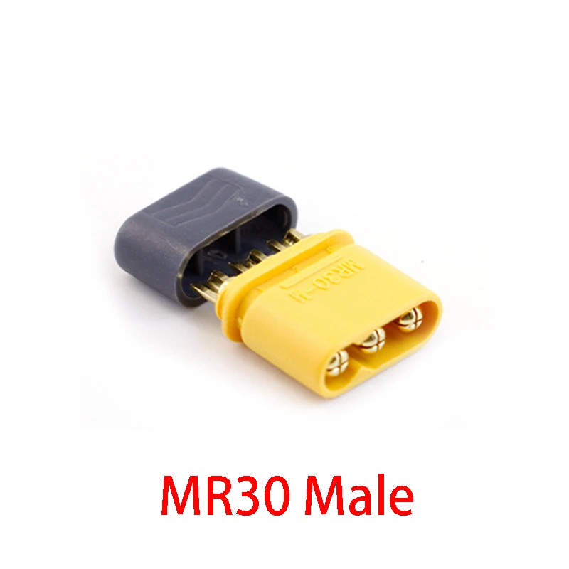 5/10 PCS MR30 Male Female Connector Plug Gold-plated with Sheath Housing for RC Lipo Battery Multicopter Airplane Original