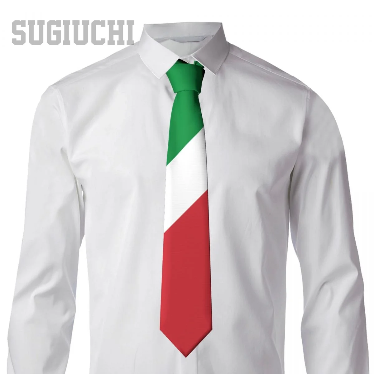 Italy Flag Italian Emblem Men Women Neck Ties Casual Plaid Tie Suits Slim Wedding Party Business Necktie Gravatas