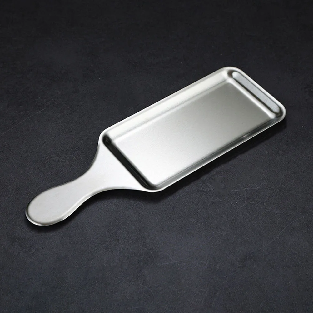 

Stainless Steel Barbecue Pan Food Platters Buffet Serving Dinner Bbq Tray Tableware Sushi Stand Dessert Plates