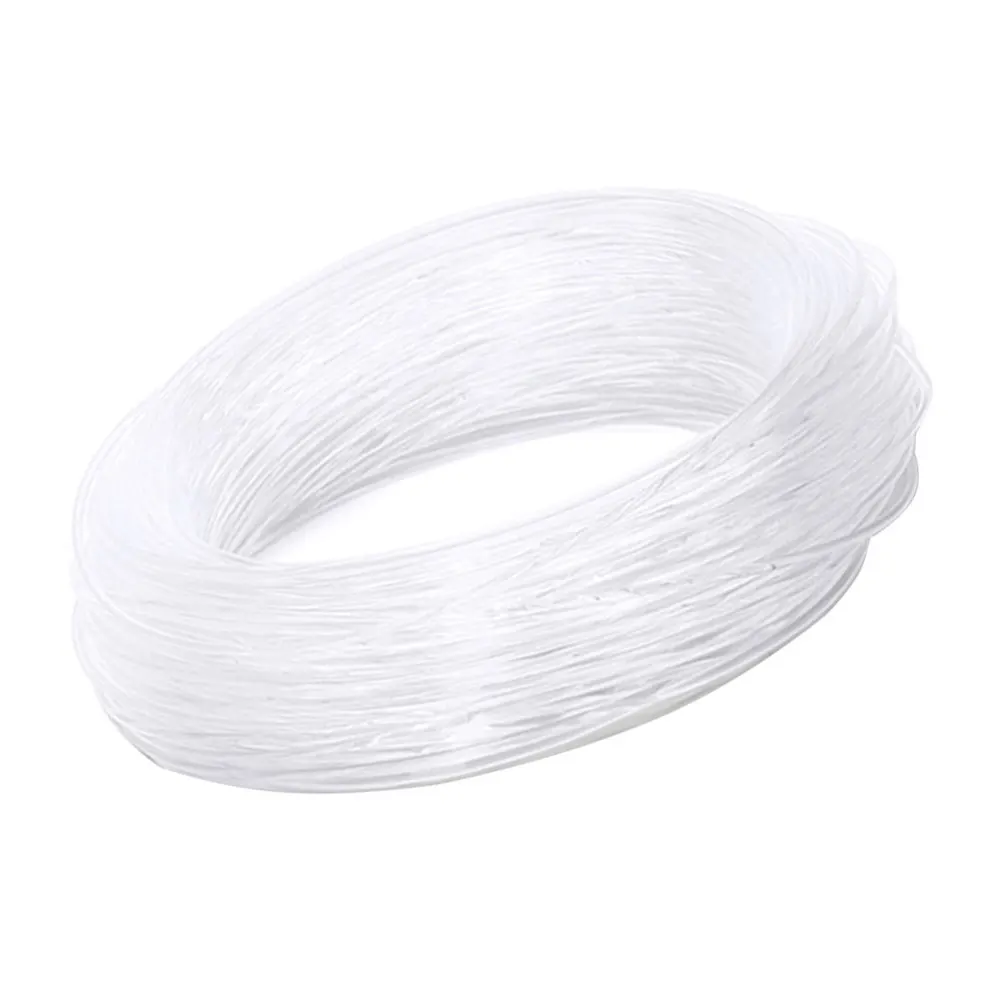 Solid Transparent Optical Fiber Cable Mma Light Guide Bright Color Fiber Optic Wire Bright Decorative Glowing for Parties