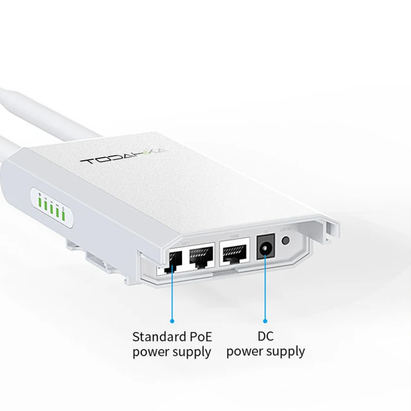 

TH - OA81 Long Range WiFi Wireless AP Router Enterprise Outdoor WiFi Access Point With High Gain Antenna