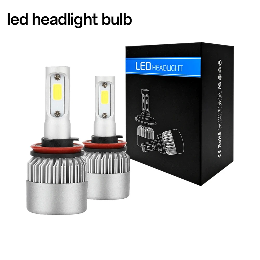 

S2 H7 LED 8000LM Car Headlight Bulbs H1 LED H4 H8 H9 H11 Headlamps Kit 9005 HB3 9006 HB4 Auto LED Lamps DC9-32V fog lights