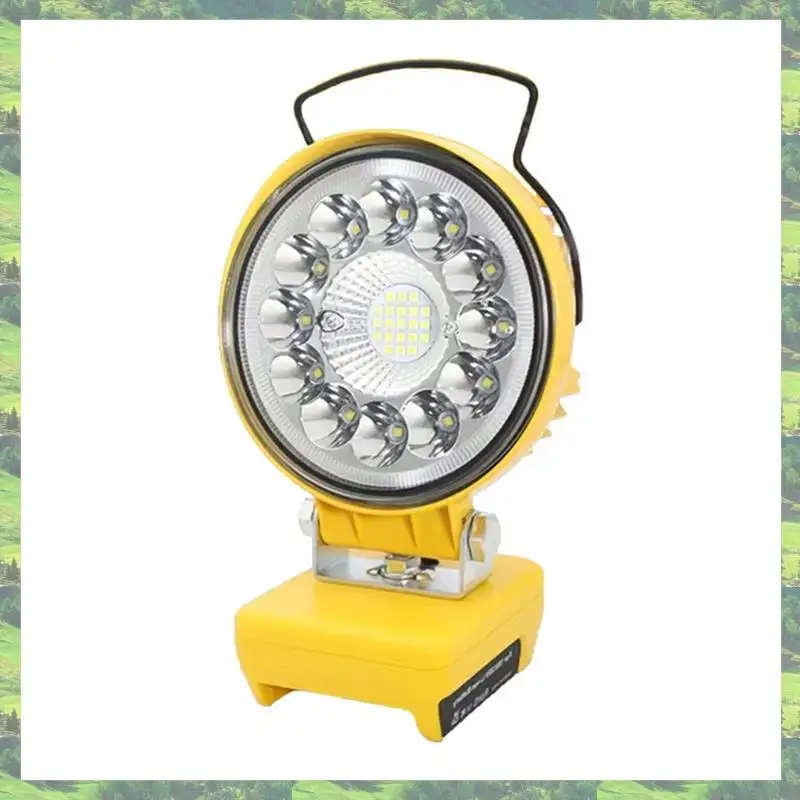 A59Z-LED Working Light USB Rechargeable Mini Portable Tool Lamp Flashlight Camping Lamp For  Lithium Battery