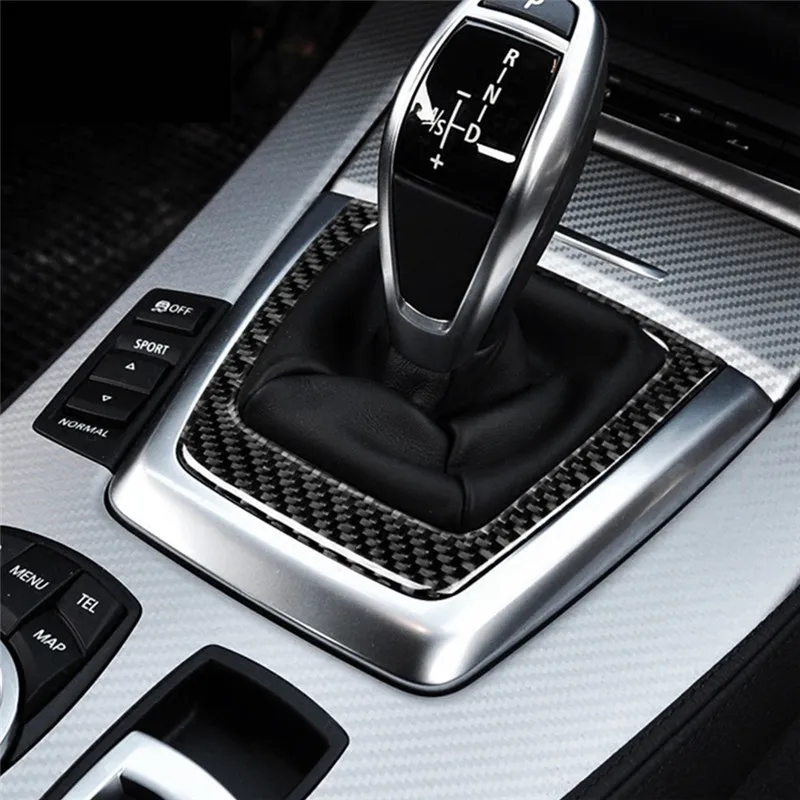 سيارة الداخلية والعتاد التحول زخارف اللوحات حماية ألياف الكربون ملصق لسيارات BMW Z4 E89 2009-2016 اكسسوارات السيارات التصميم