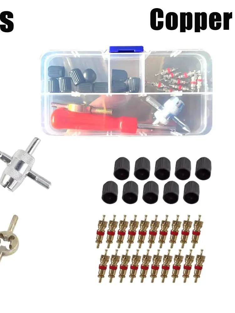 AliExpress NONE Car Bicycle Slotted Handle Tire Valve Stem Core Remover Screwdriver Tire Repair Install Tool Kit Auto Motorcycle Accessories