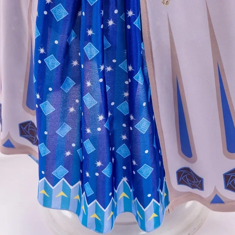 SN88 New Wish Queen Amaya costume for Little Girls Role play Party Halloween Christmas Dress Up Cosplay outfit with Accesso*#2@5