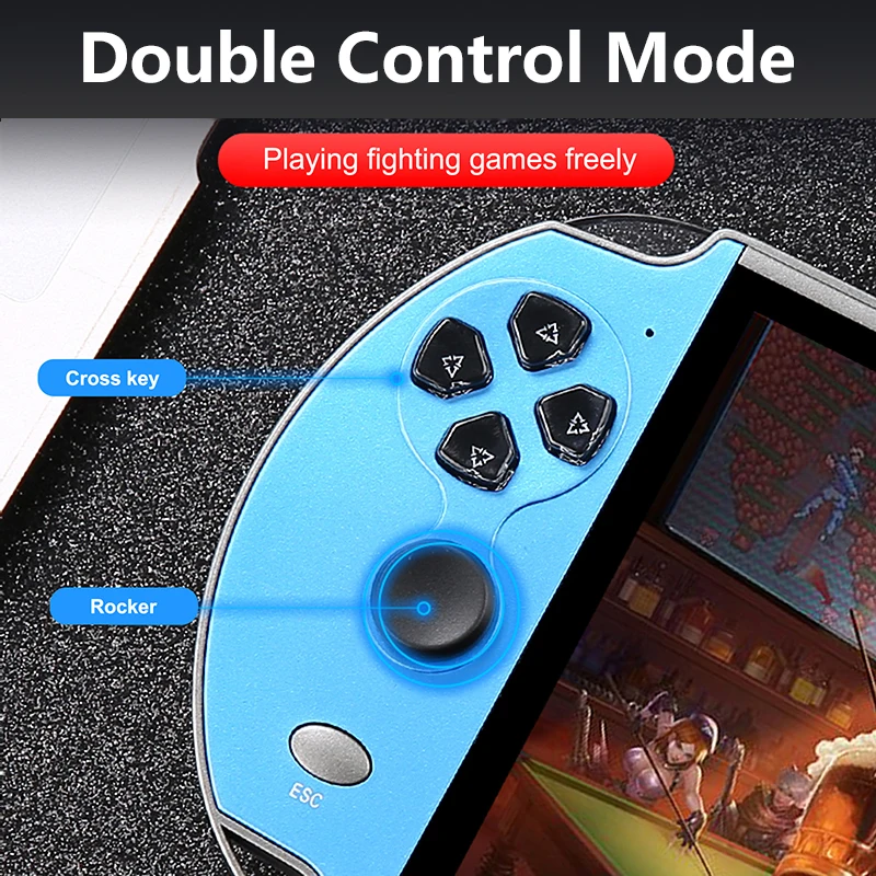 X7/X12 Plus วิดีโอเกมคอนโซล Built-In 10000เกม7.1/5.1/4.3นิ้วแบบพกพา Retro เกมคอนโซลคอนโซลวิดีโอเด็กของขวัญ