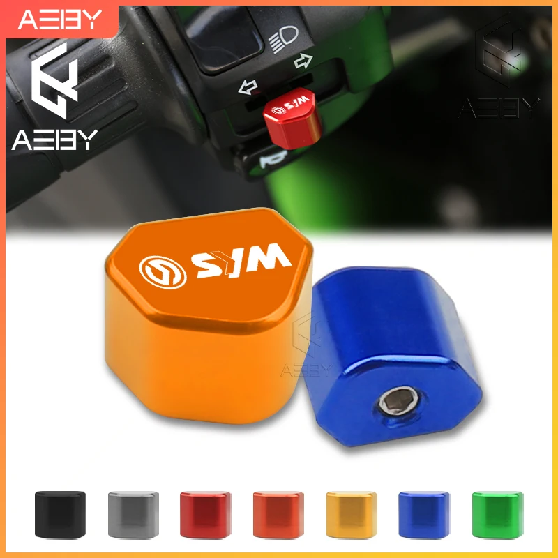 CNC Locomotive Motorcycle Turn Signal Switch Button Replace For SYM Husky ADV150 Cruisym 150 GT X 300 Joymax 400 Z F 300 MMBCU