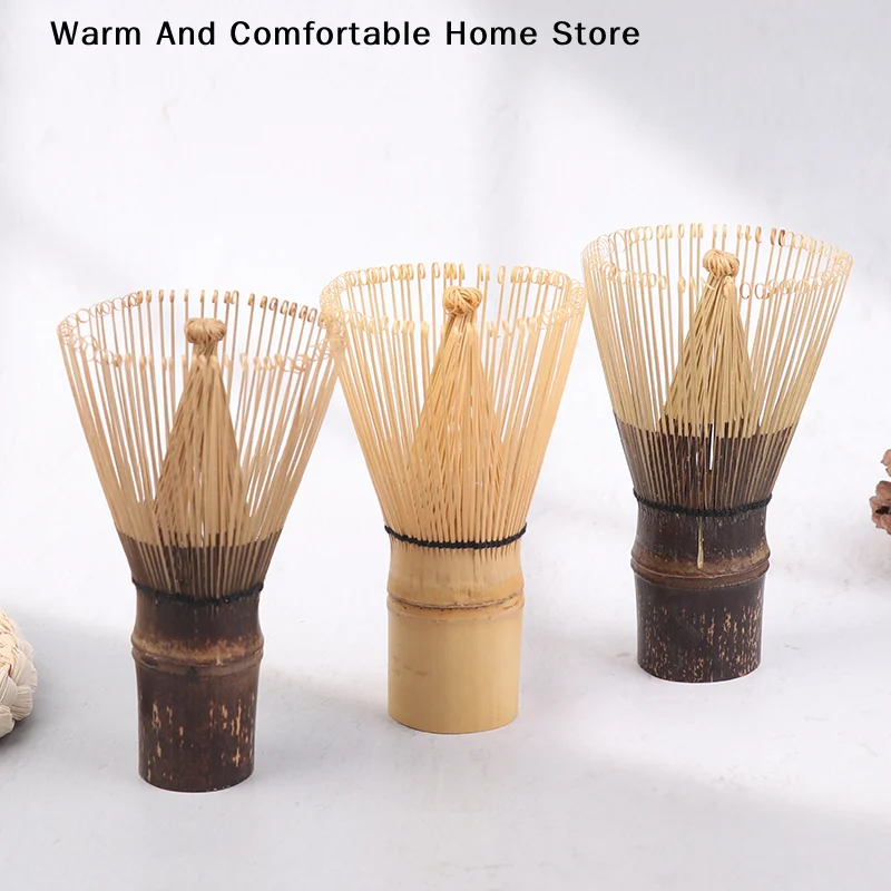 【SE】Bamboo Matcha Whisk Tea Brush Japanese Handmades Bamboos Blender Multifunctional Matcha Stirring Brush For Making Matcha Tea