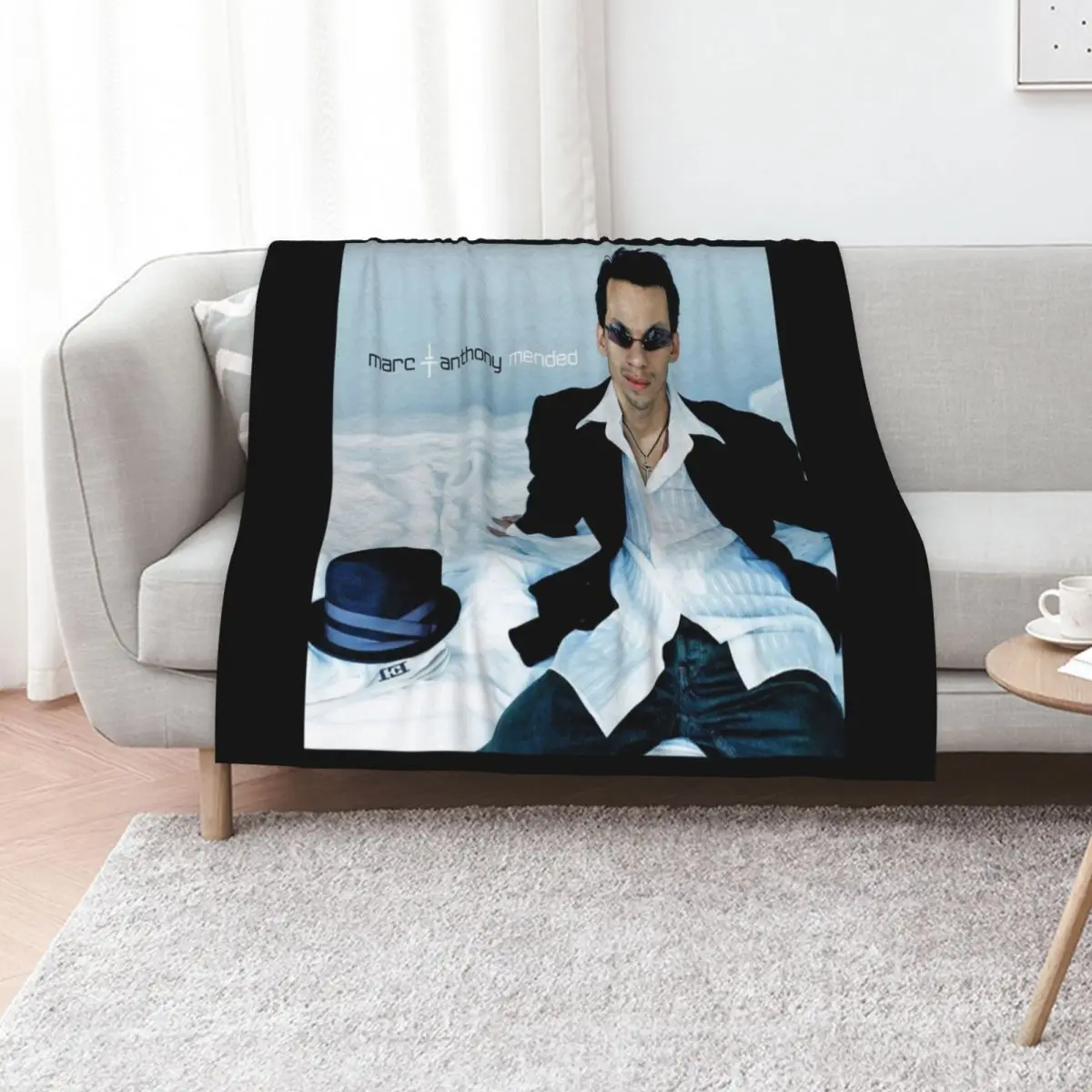 Marc Anthony mended Throw Blanket sofa bed Luxury Thicken Flannels Tourist halloween Cute Blankets