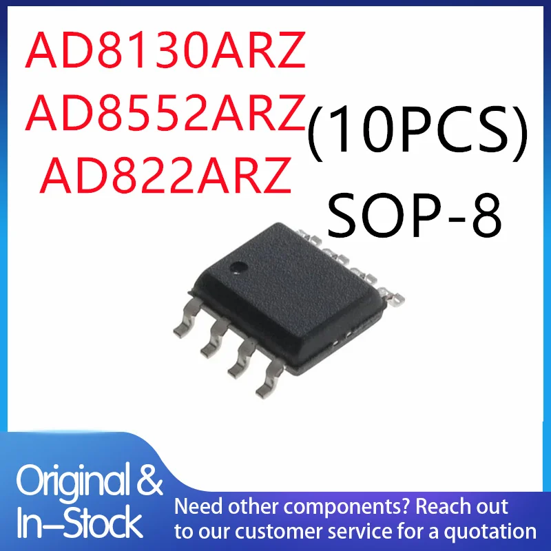 (10piece) 100% New AD8130ARZ AD8130A 8130A AD822 AD822A AD822AR AD822ARZ AD8552 AD8552A AD8552ARZ sop8