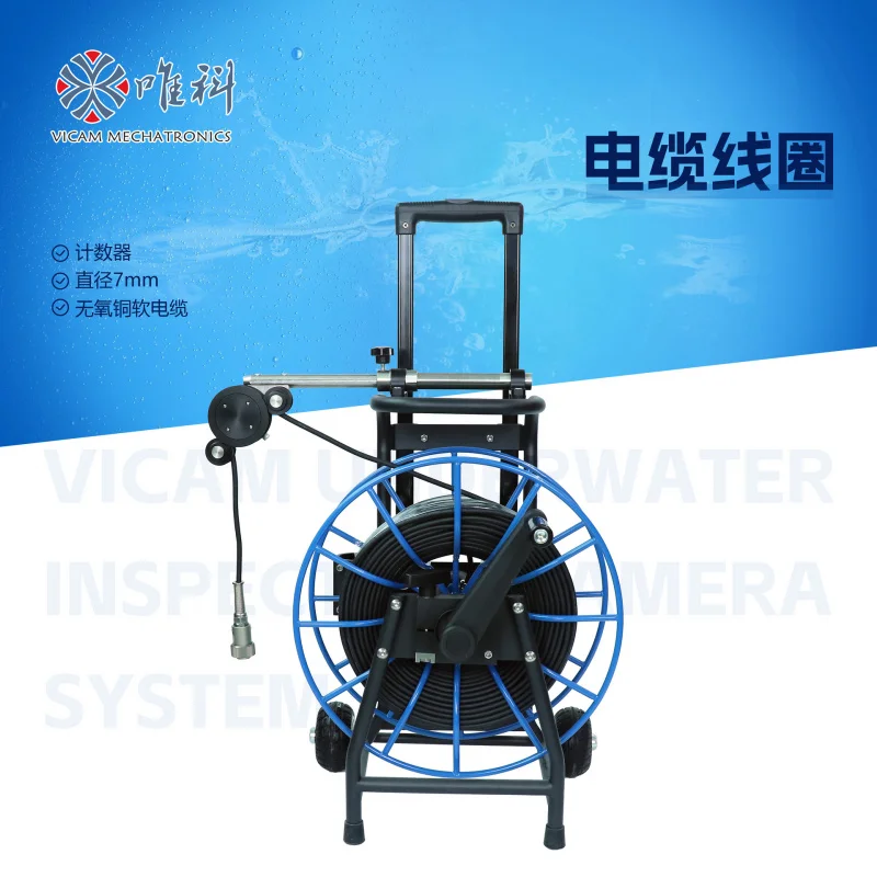 Câmera Vcall360 ° Endoscópio industrial com câmera subterrânea com câmera giratória