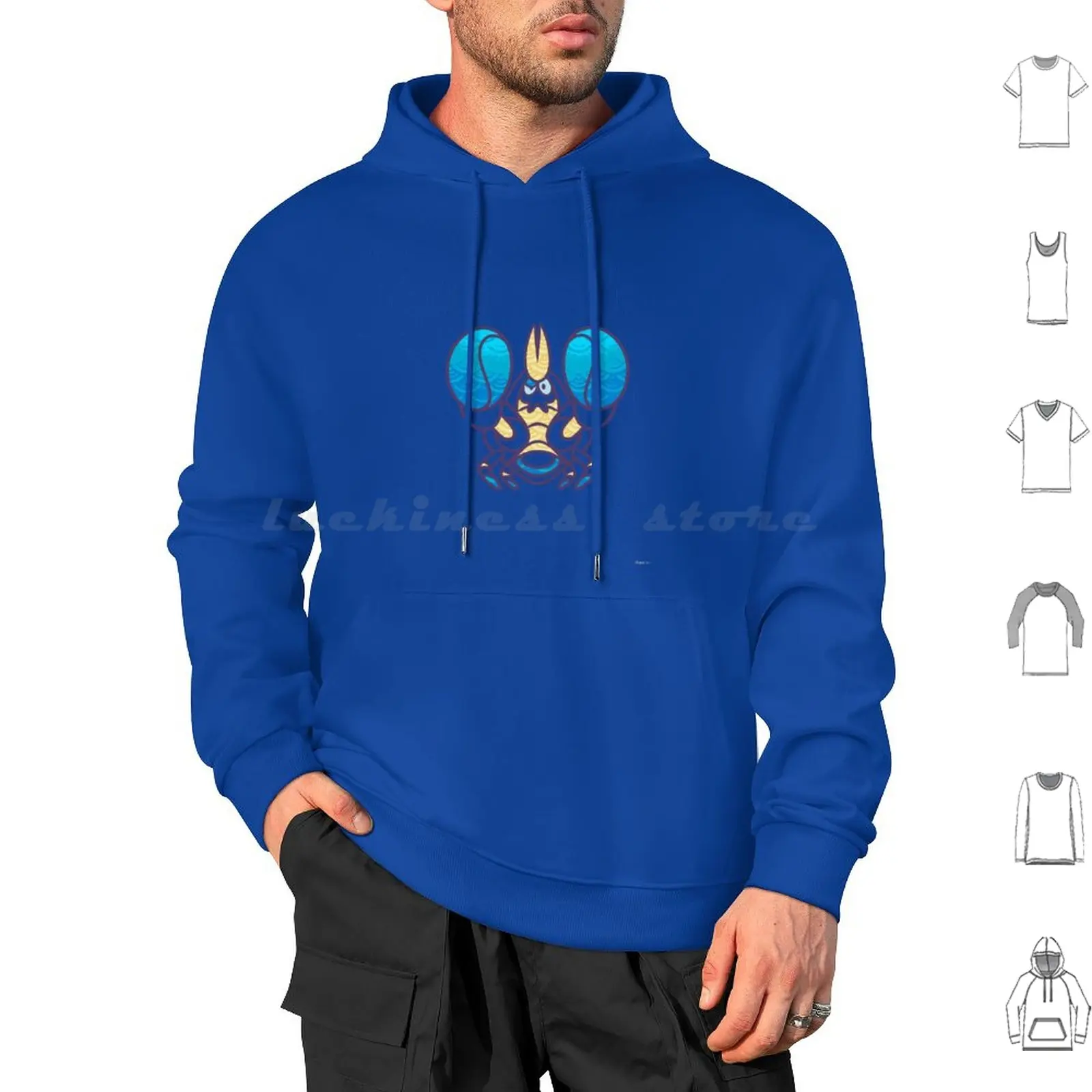 Dizzy Punch Hoodie cotton Long Sleeve Alola Retro Funny Cool Humor Gaming