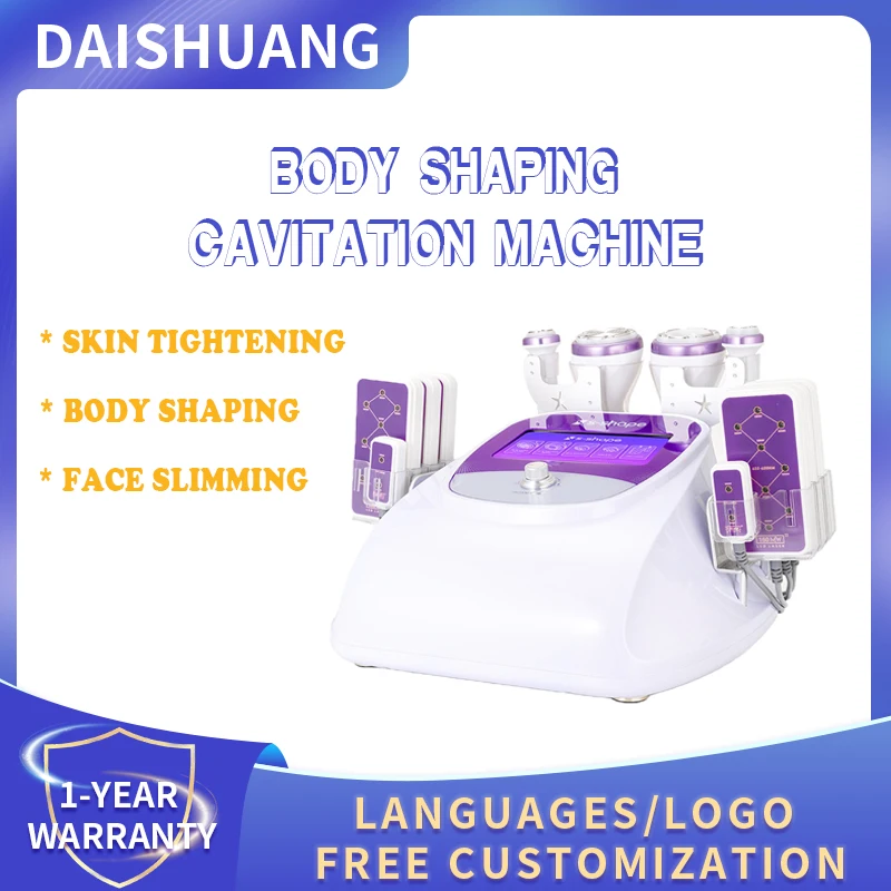 Professional 30k Cavitation Vacuum Slimming Weight Loss Face Skin Beauty Equipment Face Beauty Health Device Cavitation Machine