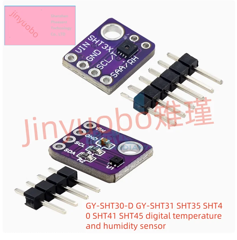 (1-5 piece) 100% New GY-SHT30-D GY-SHT31 SHT35 SHT40 SHT41 SHT45 digital temperature and humidity sensor Chipset