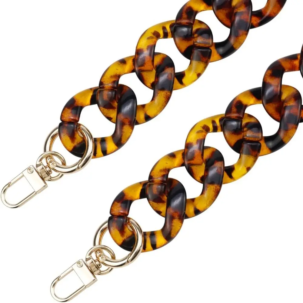 Fashion Leopard Messenger Bag Chain Retro Style DIY Bag Pendant Chain Handmade 37/60/120cm Bag Chain Charms Handbag Replacement