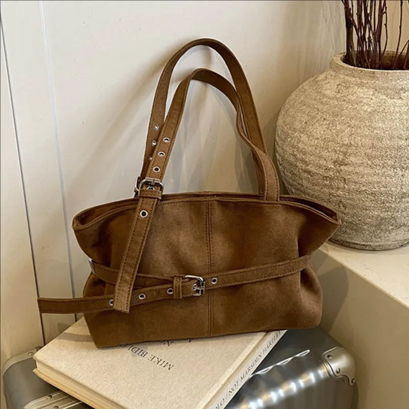 Retro Pleated Hand-Held Bag 2025 New Fashionable High Quality Texture Western Style One Shoulder Underarm Bags