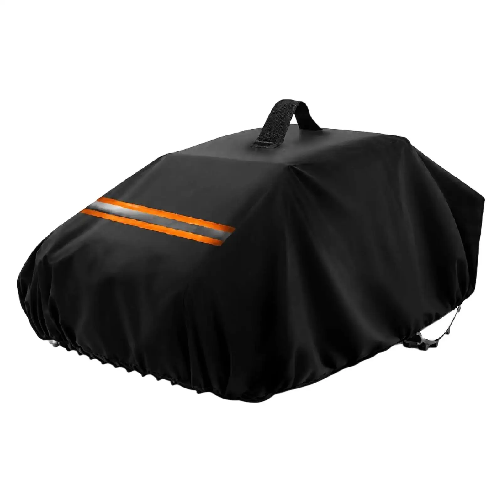 56X43X31cm/83X62X43cm Waterproof Lawn Mower Cover Reflective Waterproof Windproof Protective Riding Lawn Mower Dust Cover