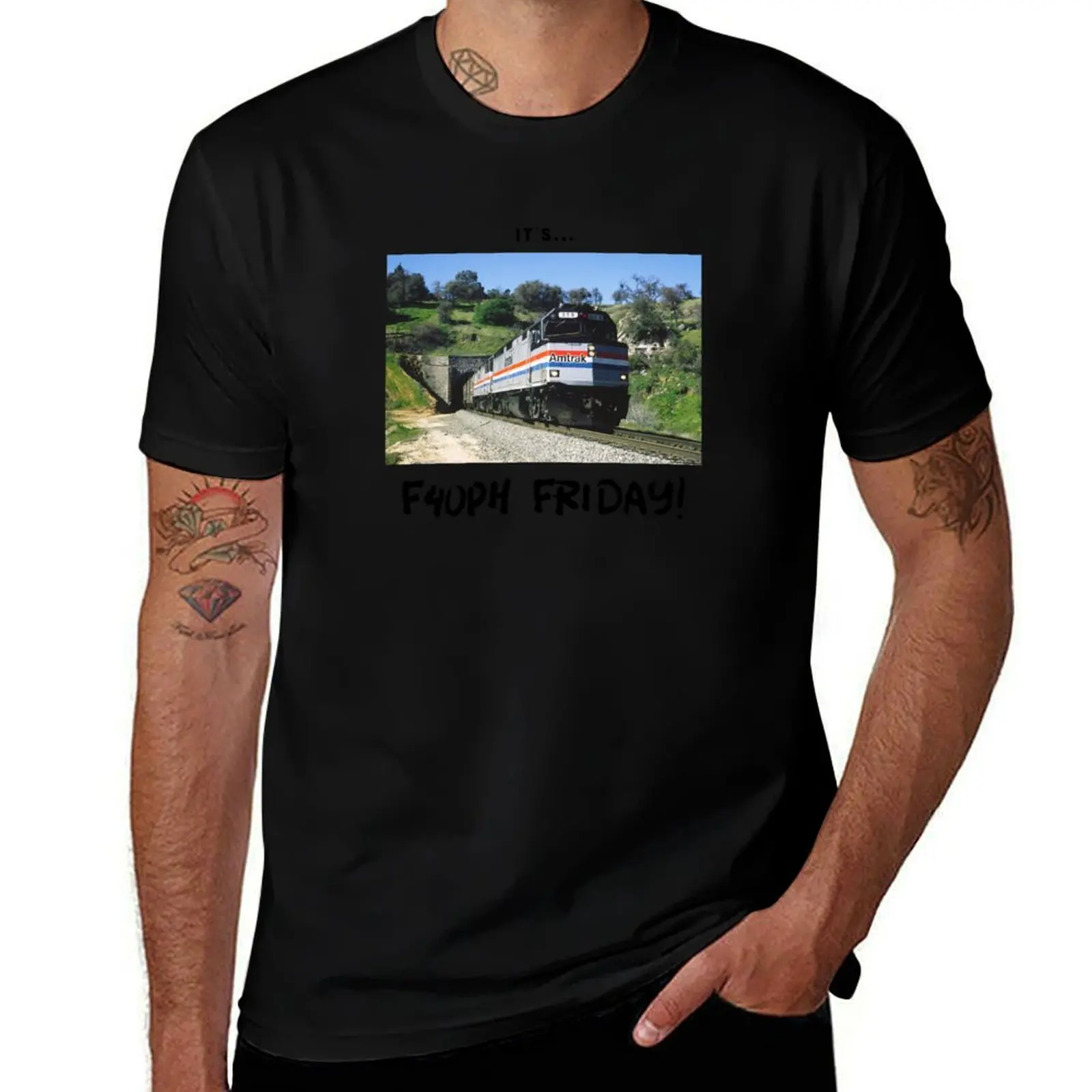 

F40PH Friday! T-Shirt t shirt custom print t shirts for man cotton funny printed t shirts for man T-shirt