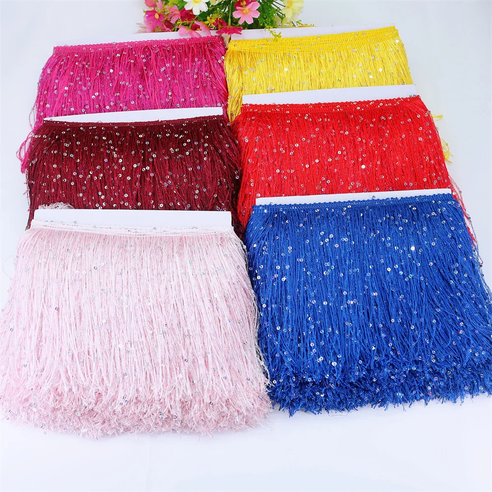 5 ярдов, длинная юбка с бахромой и бахромой, ширина 19 см