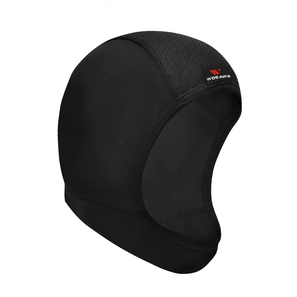 WOSAWE-casco de motocicleta para hombre, gorro de gorro interior transpirable, para carreras, ciclismo, correr, absorbe la humedad, para el sudor