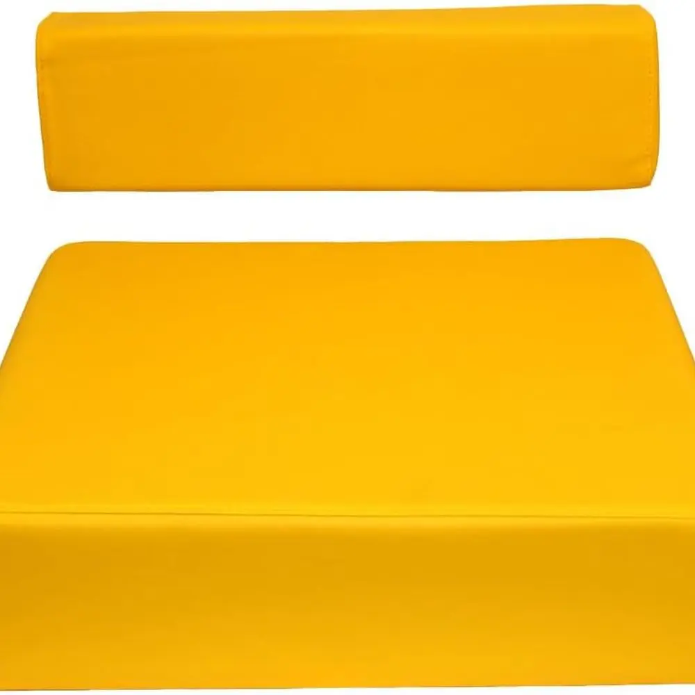 

John Deere Tractor Yellow Seat Cushion & Backrest Set for Models 40, 320, 330, 420 M MT+