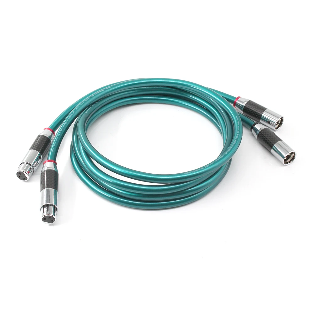 1 Âm Thanh Hi-End HIFI 2 Lõi Đồng Nguyên Chất OFC PCOCC 3 Chân Nữ XLR Đực XLR âm Thanh Cân Bằng Cáp Dây Line