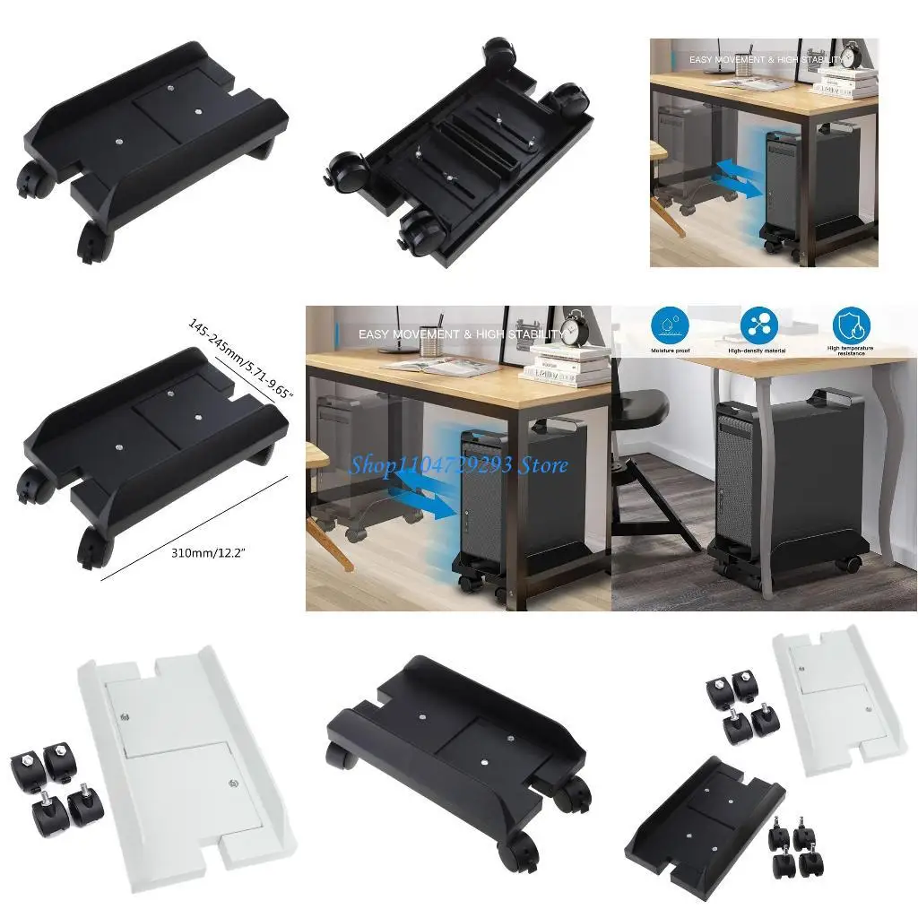 

Y2gd Регулируемая подставка для держателя процессора, подставка для мобильной компьютерной башни с колесами компьютерной корзины