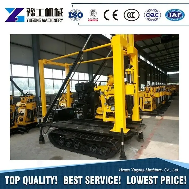 YUGONG HZ-130Y Electric Power Portable Drilling Machine For Groundwater Well Water Well Drilling Rig Machine Truck Mounted