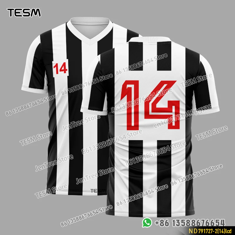 

TESM Parent-Child Sports T-Shirts Summer Breathable Short-Sleeved Men Sublimation Printed Jerseys Couple T-Shirts Party Tops