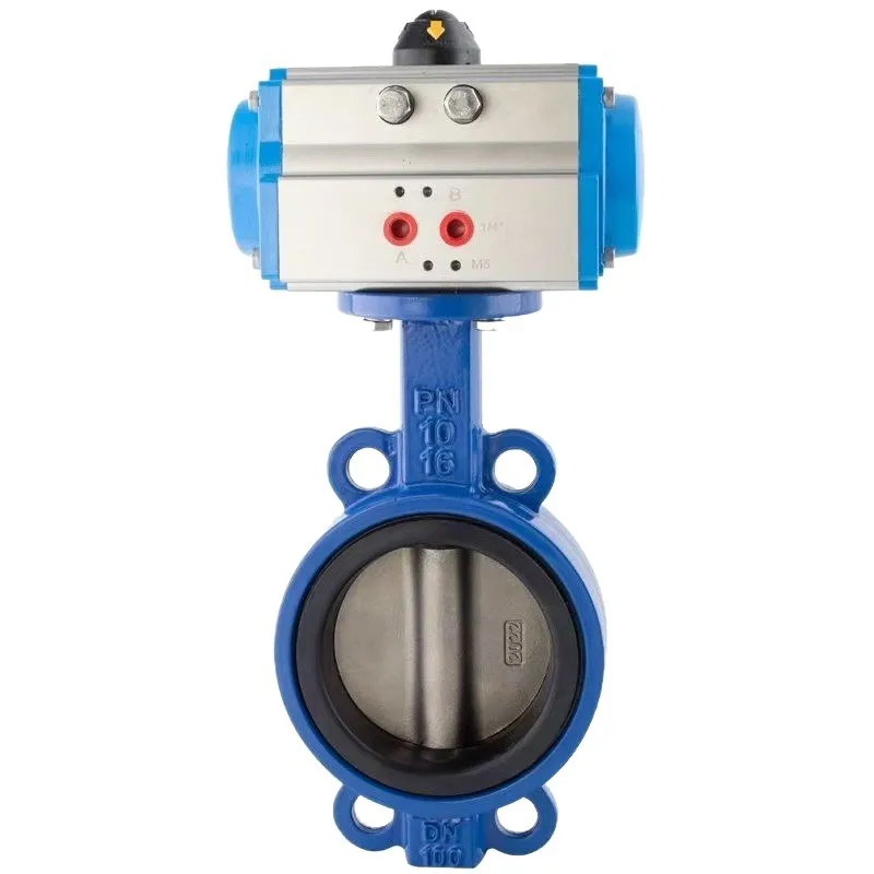 Pneumatic Soft Seal Clamp Butterfly Valve D671X-16Q Double Acting Centerline Clamp Type Soft Sealing Valve