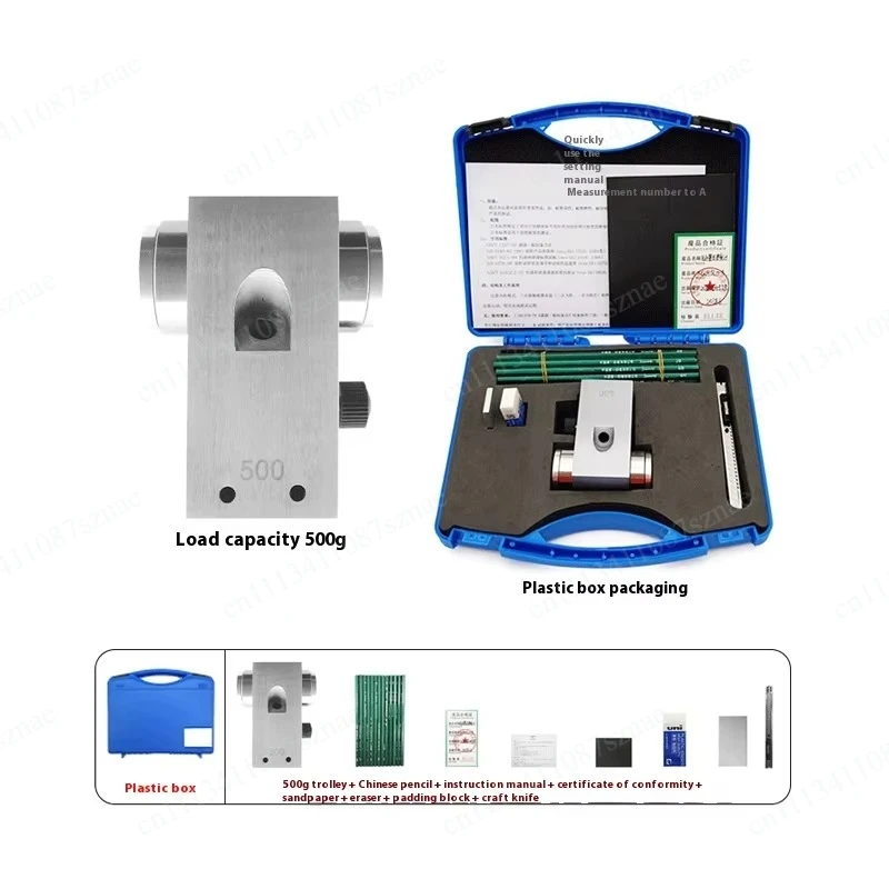Portable Pencil Hardness Tester Professional Durometer Metal Scratch Hardness Tester Painting Thickness Testers Measuring Device