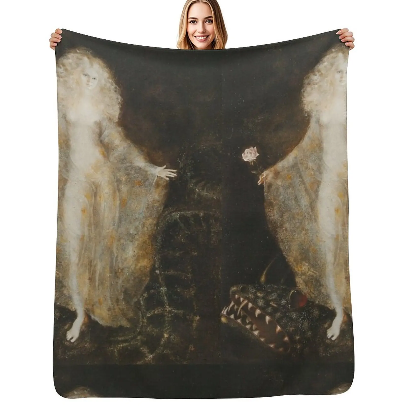 The Passenger by Leonor Fini Manta multiusos cálida para sala de estar y dormitorio