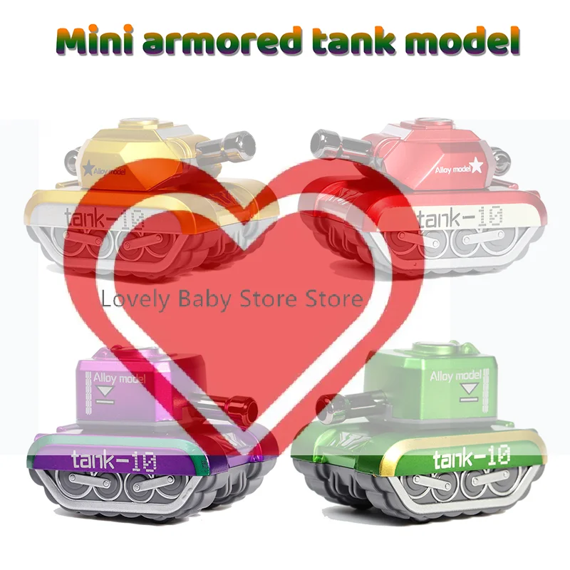 

【BS】Alloy Tank Pullback Toy For Kids, A Gift For Boys, An Armored Vehicle That Can Launch Cakes, A Beautiful Holiday Present.