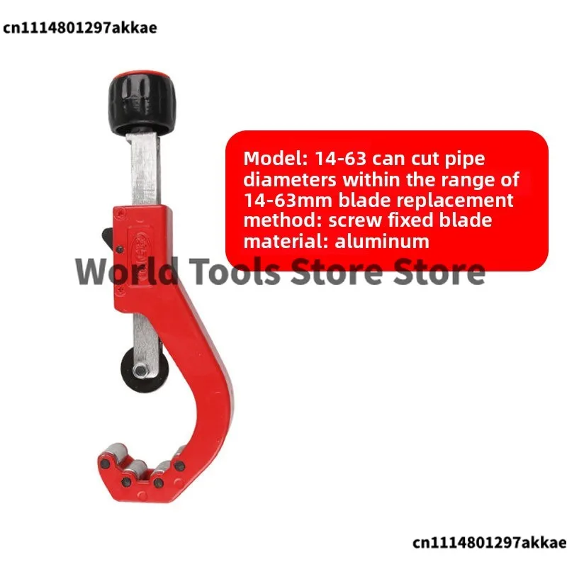 Plumber Tools Large Range Cut Up To 63/110mm Manual Pipe Tool Plastic PVC Pipe Tube Cutter Cutting Tools