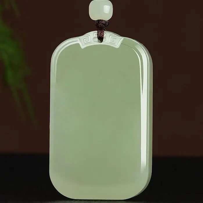 

Безопасная и звуковая фирменная подвеска, мужская и женская Пары, нефритовая подвеска, мир