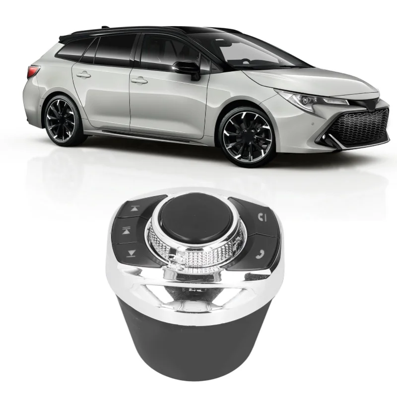 Universal Wireless Steering Wheel Control Button Cup Shape With Backlight For Car Audio Video Navigation System