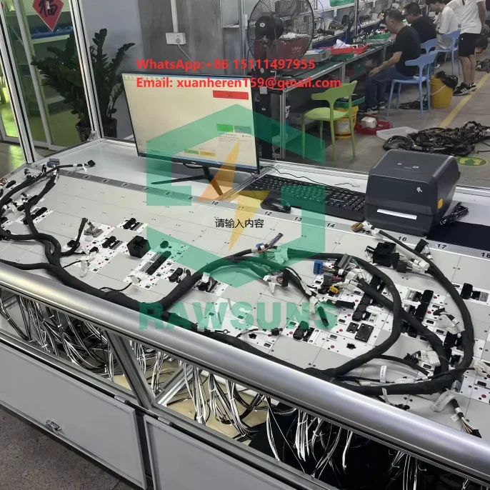 Customized Wiring Harnesses High-voltage Test Bench for Electric Vehicle Battery Packs Harnesses