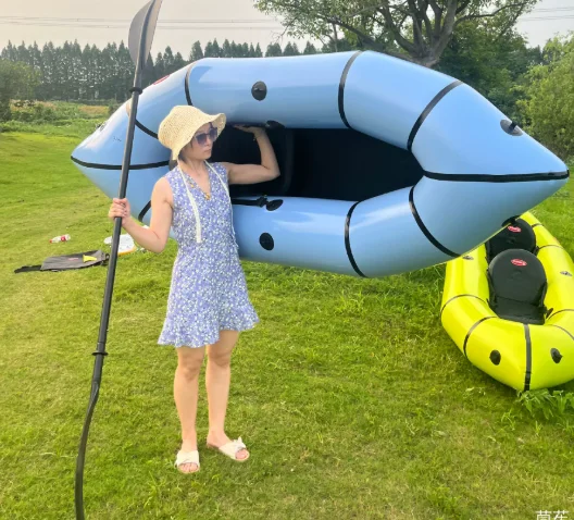 TPU medium rowing backpacking boat outdoor kayak rubber boat, fishing boat inflatable boat