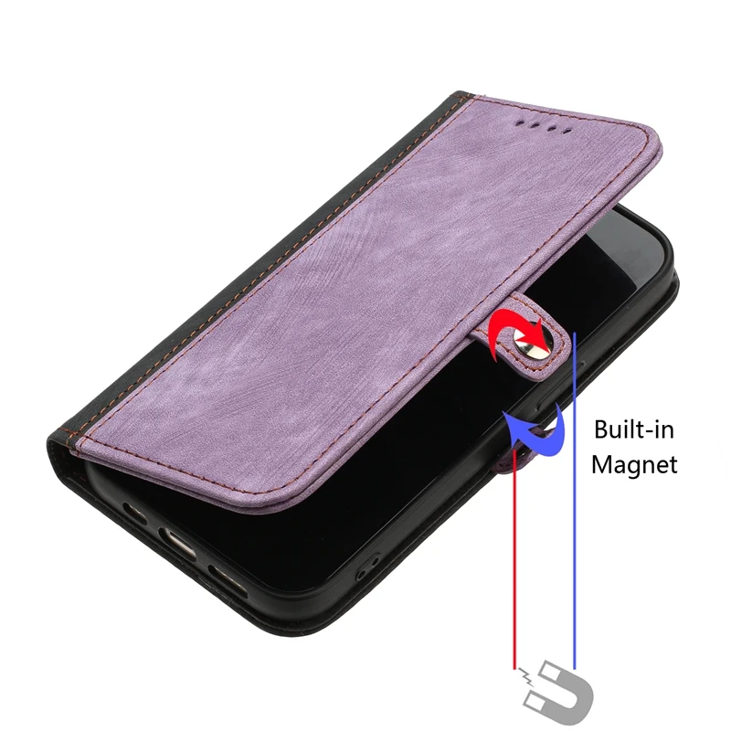 

Retro Leather Case For Sharp Aquos Sense 9 8 7 6S 6 4 3 2 Multi 3 Cards Slot Wrist Lanyard Anti Drop Wallet Flip Cover Funda