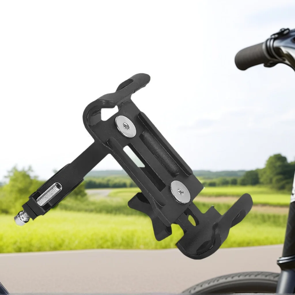 

Universal Aluminum Bike/Motorcycle Phone Mount - 360° Adjustable Heavy-Duty GPS Bracket