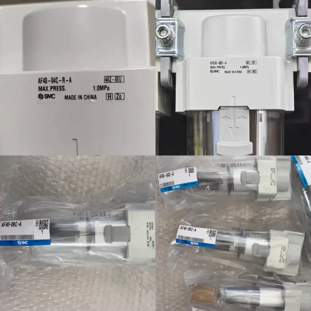 

SMC Original SMC AF40-04-2-A/AF40P-060S/AF42P-050AS/AF50-06-A/AF50-10-A Genuine Pneumatic Parts Modular Type Air Filters