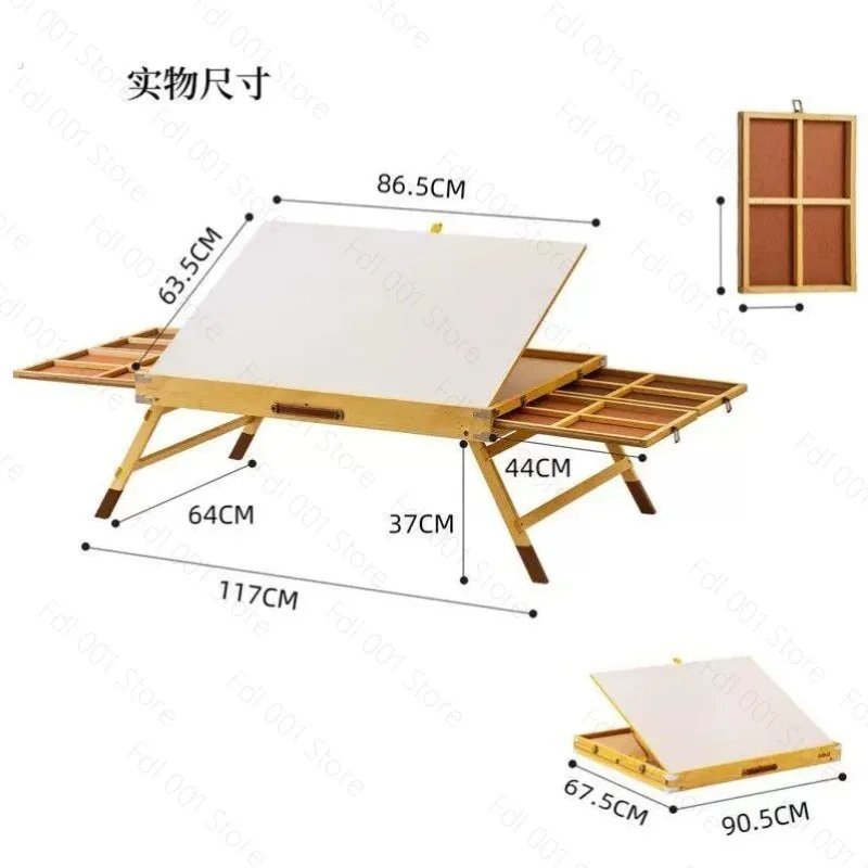 Puzzle table shelf rotating dual-purpose model multi-function adjustment desktop table board bevel