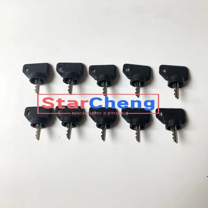 

Higher Quality 10pc Ignition Switch Key fits Ariens Gravely 09287000 04331700 Carabiner Excavator Engine Accessories