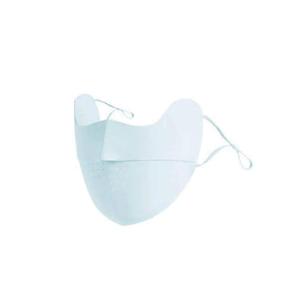 

Elastic Sunscreen Face Scarf Ice Silk Mask Face Mask Summer Face Cover Sunscreen Veil UV Protection Face Gini Mask Riding