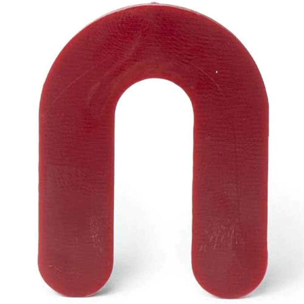100pcs U-Shaped Horseshoe Shims For Tile Spacers, 1/8 Inch PP Leveling Wedges & Positioning Clips For Ceramic Porcelain Marble I