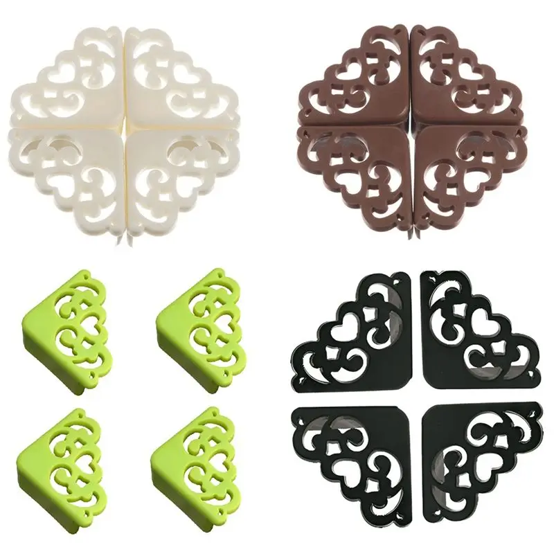 

AEE4-Hollow Pattern Table Corner Protector Table Corner Anti-Collision Protective Cover Children's Table Corner Guard
