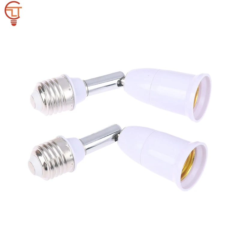 1pc E27 To E27 Holder Extender For E27 Socket Adjustable E27 To E27 Base Converter For Screw Bulb Extension Adapter Universal